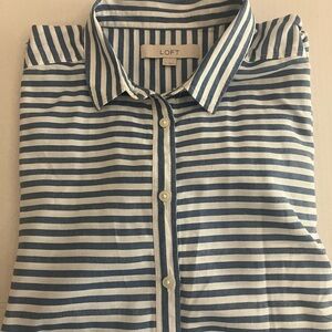 LOFT Summer Stripe Shirt